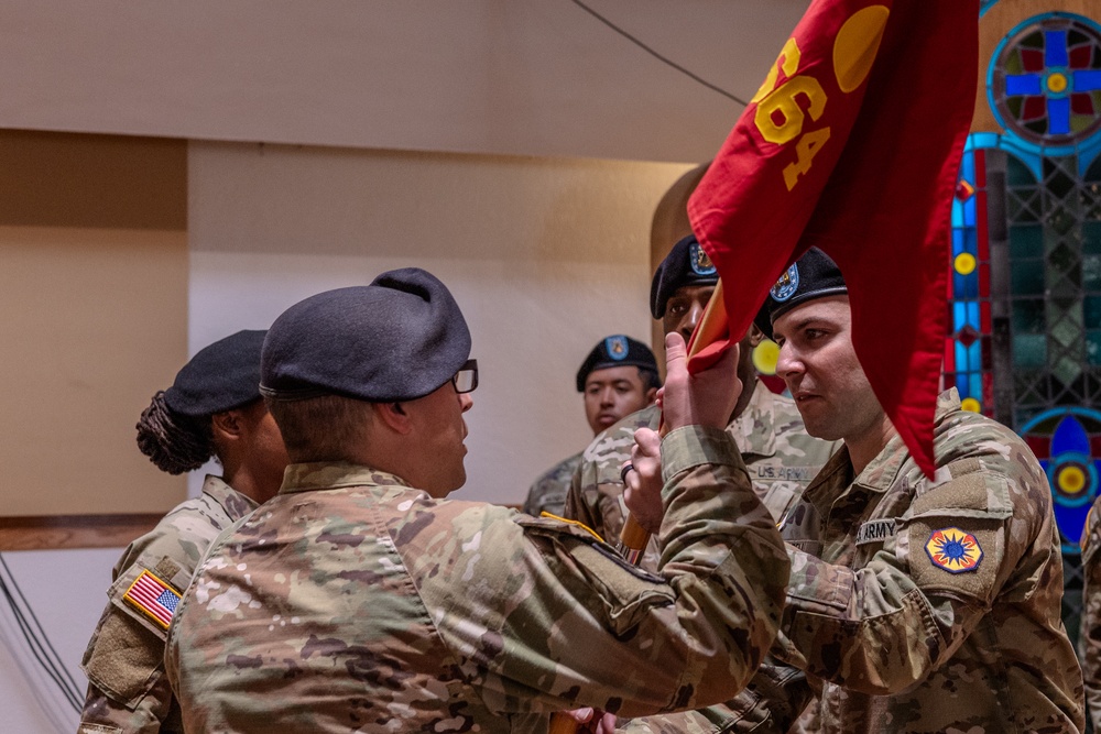 664th MAC conducts a change of command