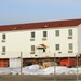 Contractors prepare second World War II-era barracks to be moved at Fort McCoy