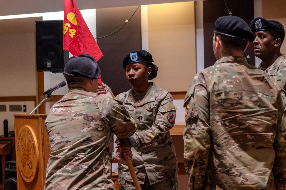 664th MAC conducts a change of command