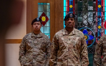 664th MAC conducts a change of command ceremony