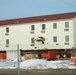 Contractors prepare second World War II-era barracks to be moved at Fort McCoy