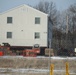 Contractors prepare second World War II-era barracks to be moved at Fort McCoy