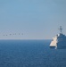 USS Cincinnati (LCS 20) Visits Naval Surface Warfare Center, Port Hueneme Division for Combat Systems Checkup