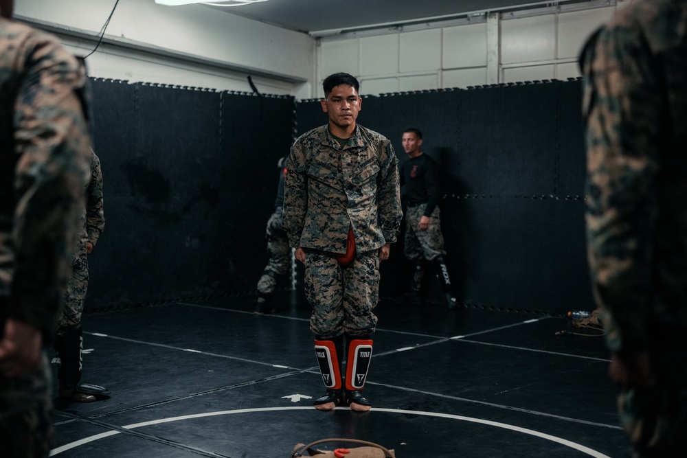 U.S. Marines take on martial arts instructor ‘level room’