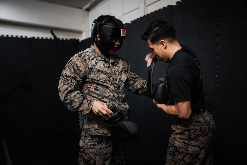 U.S. Marines take on martial arts instructor ‘level room’