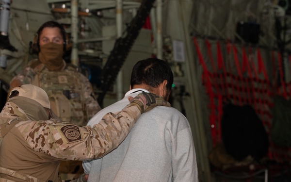 Removal flight conducted at Fort Bliss