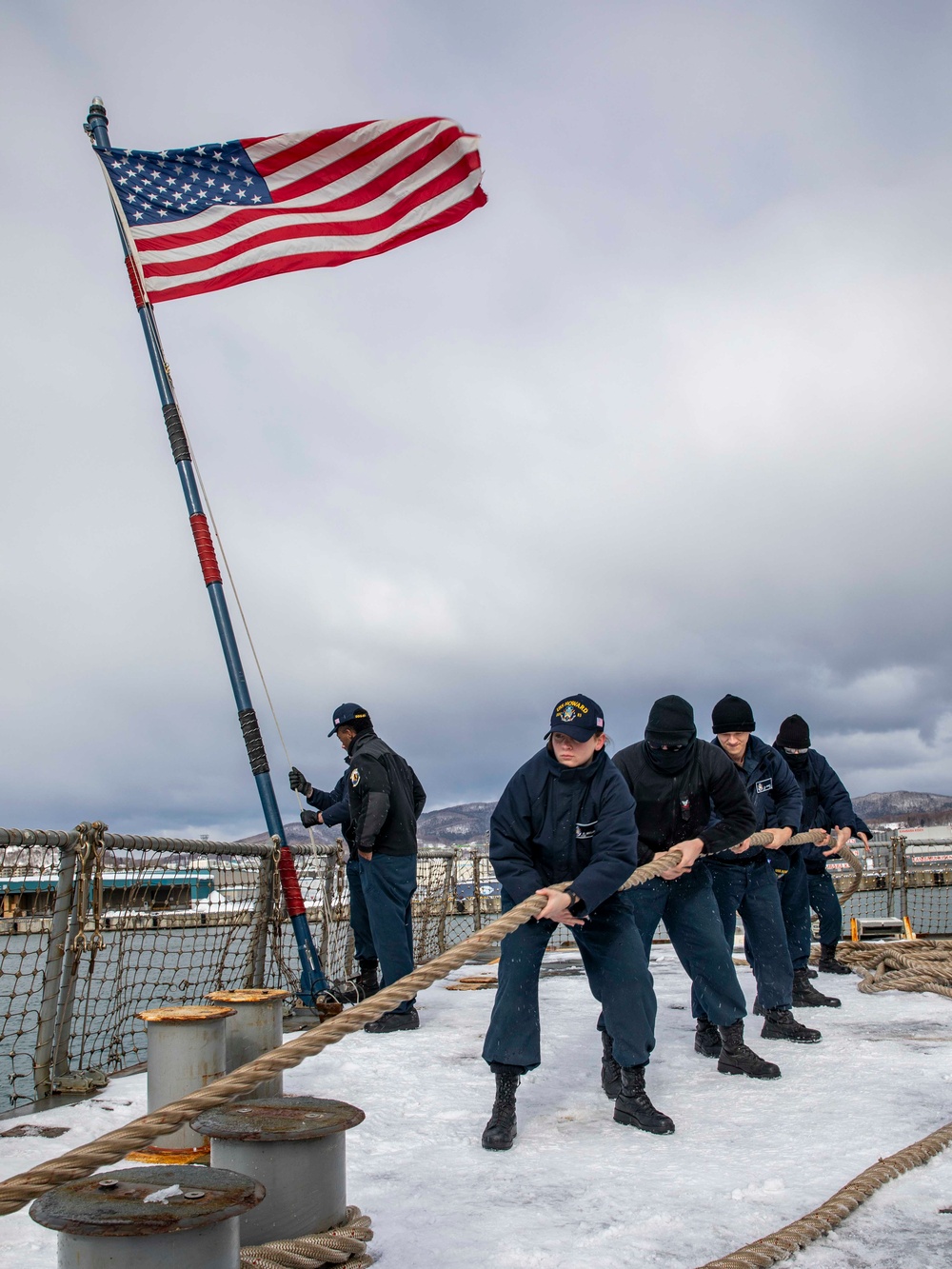 USS Howard Conducts Port Visit in Otaru, Japan