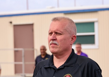 Marine Corps Facility Commends Jacksonville Firefighter
