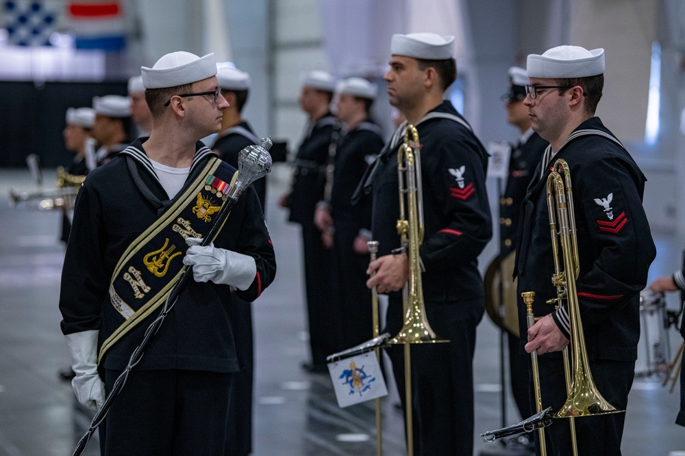 Recruit Training Command Pass in Review February 13, 2025