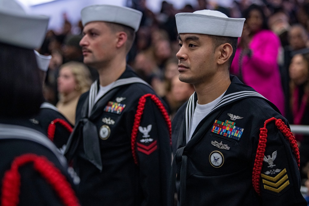 Recruit Training Command Pass in Review February 13, 2025