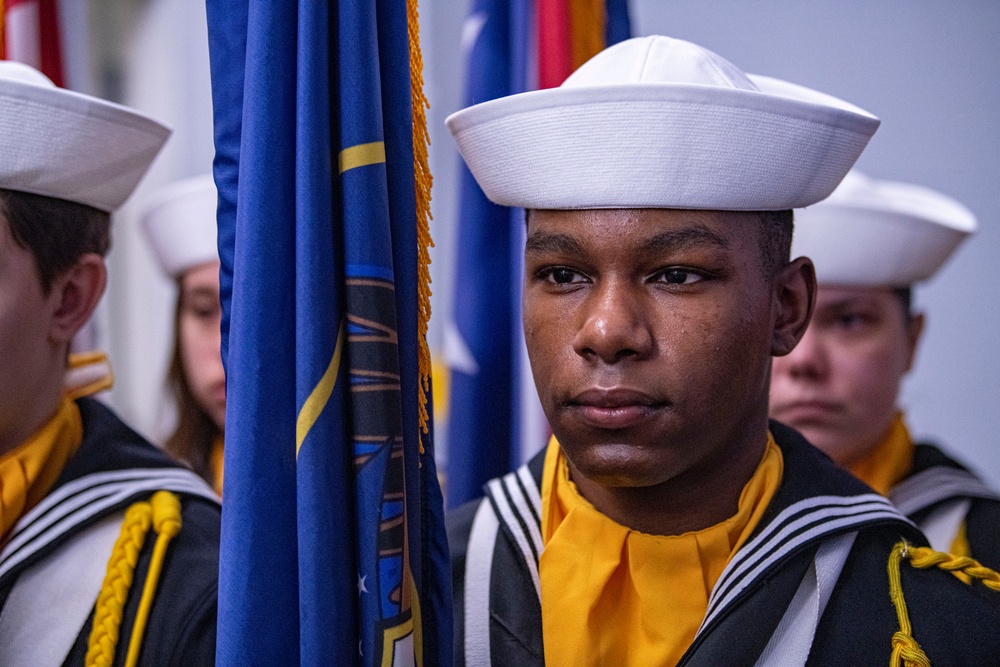 Recruit Training Command Pass in Review February 13, 2025