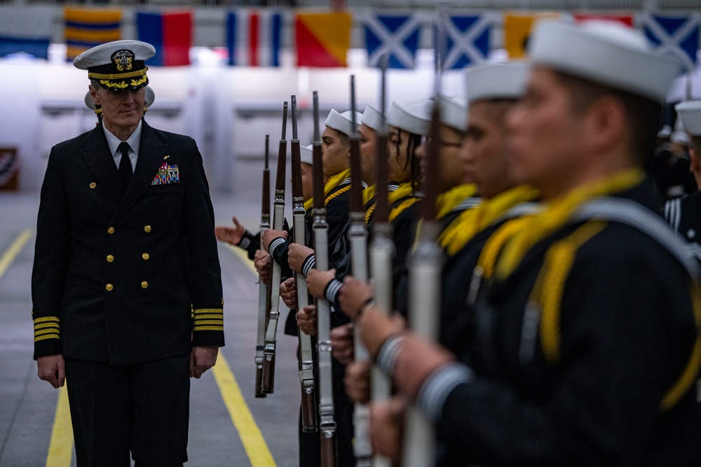 Recruit Training Command Pass in Review February 13, 2025