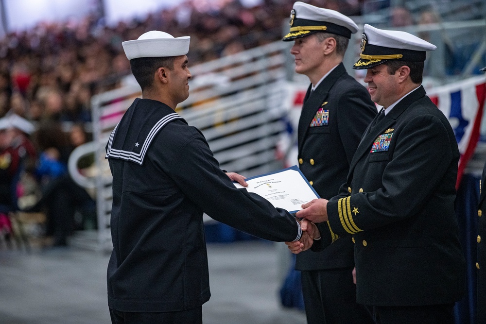 Recruit Training Command Pass in Review February 13, 2025