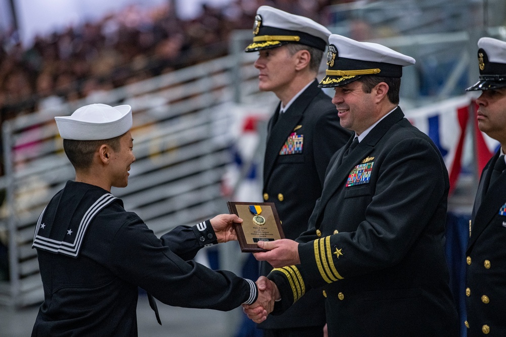 Recruit Training Command Pass in Review February 13, 2025