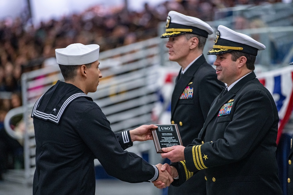 Recruit Training Command Pass in Review February 13, 2025