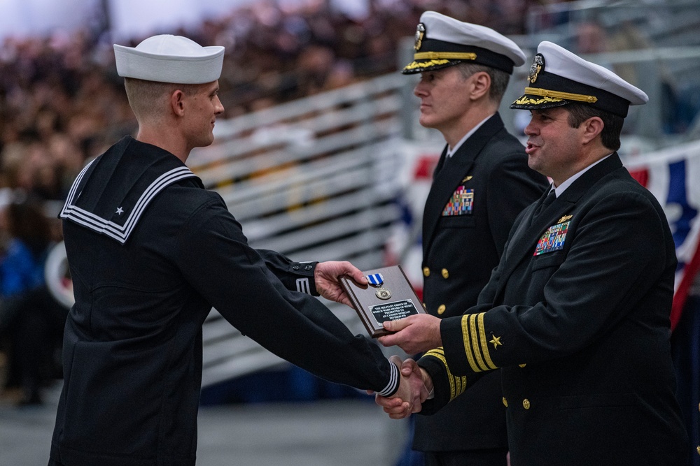 Recruit Training Command Pass in Review February 13, 2025