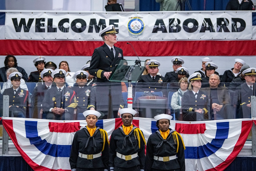 Recruit Training Command Pass in Review February 13, 2025