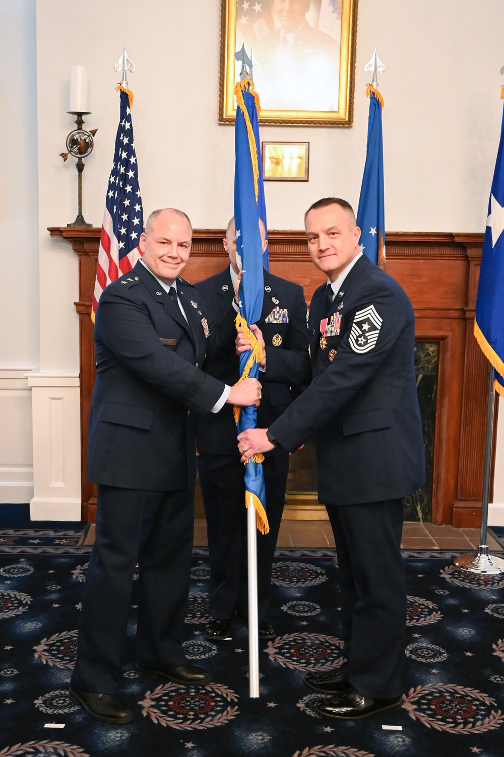 Moore Becomes 14th ANG Command Chief