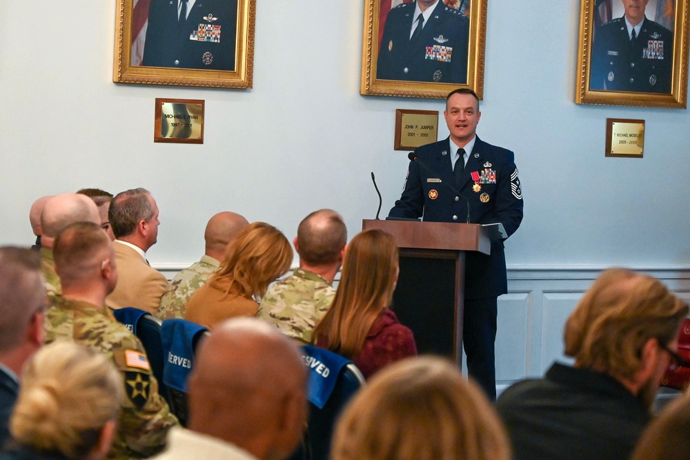 Moore Becomes 14th ANG Command Chief