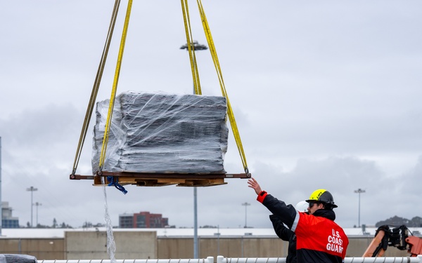 Coast Guard offloads more than $275 million worth of illegal cocaine in San Diego
