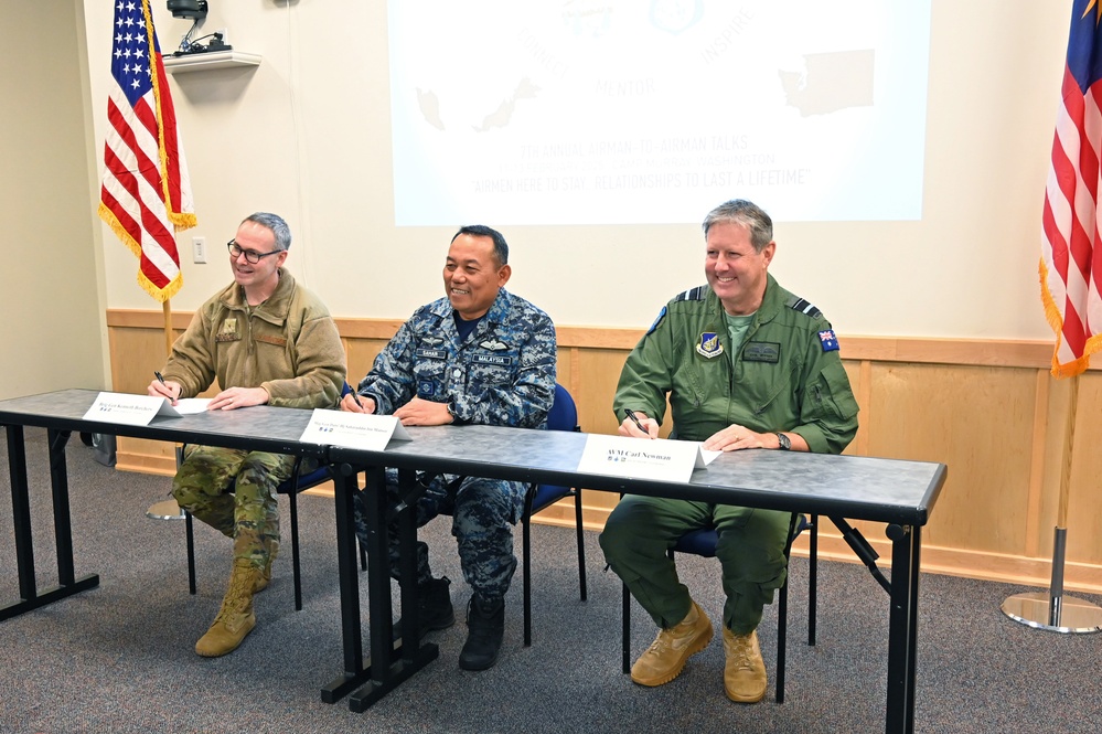 Seventh Annual U.S. and Malaysia Airman-to-Airman Talks