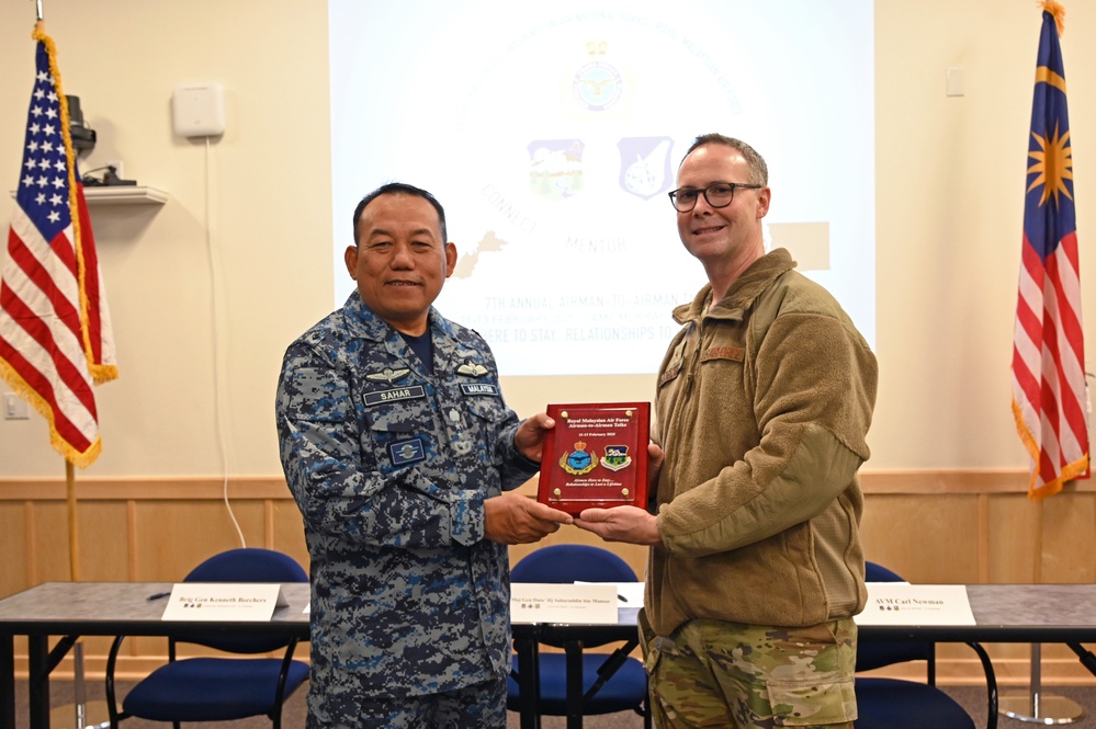 Seventh Annual U.S. and Malaysia Airman-to-Airman Talks