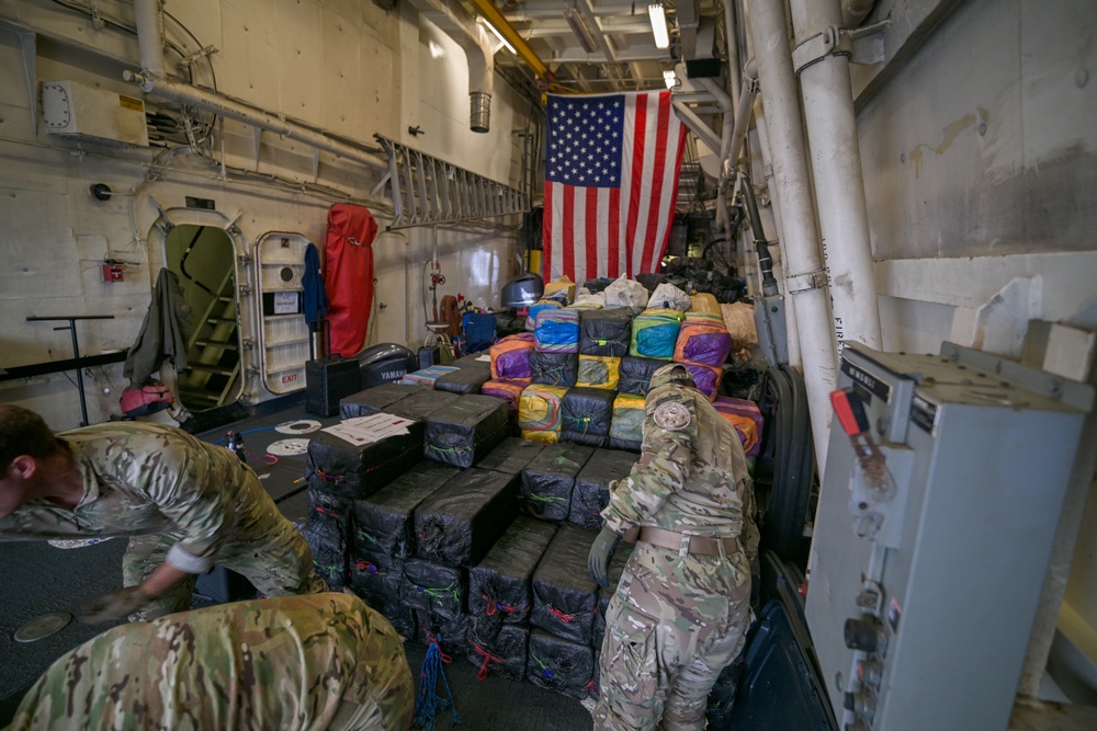 Coast Guard offloads more than $275 million worth of illegal cocaine in San Diego