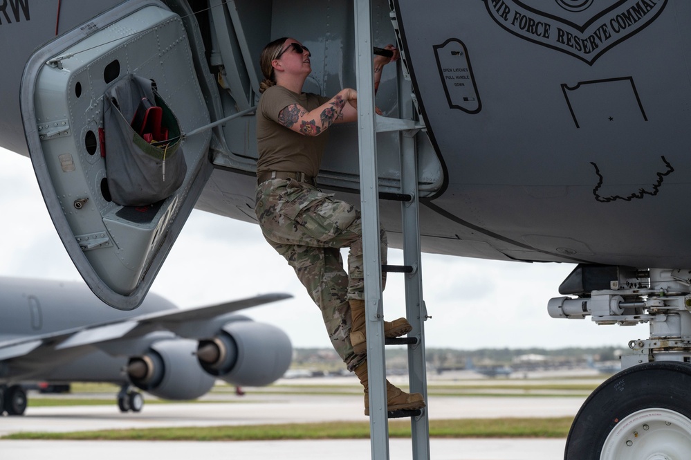 434th ARW members arrive for Cope North 2025