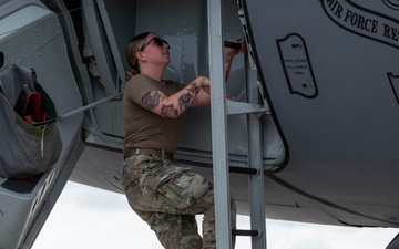 434th ARW members arrive for Cope North 2025