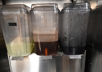 Lunch aboard the USS Newport News (SSN-750)