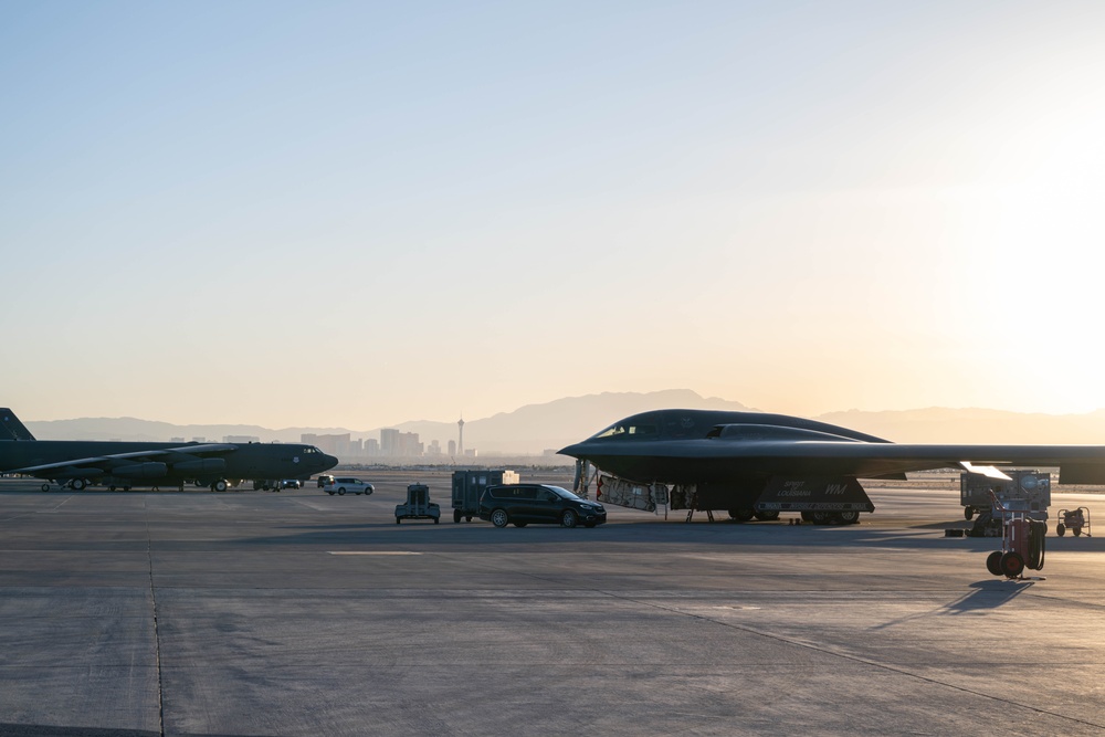 The B-2 Spirit participates in Bamboo Eagle