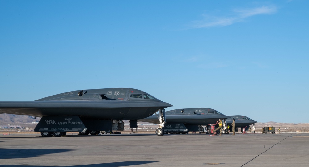 The B-2 Spirit participates in Bamboo Eagle