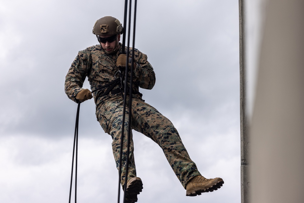 5TH ANGLICO | Fast Rope and Rappelling Mastery