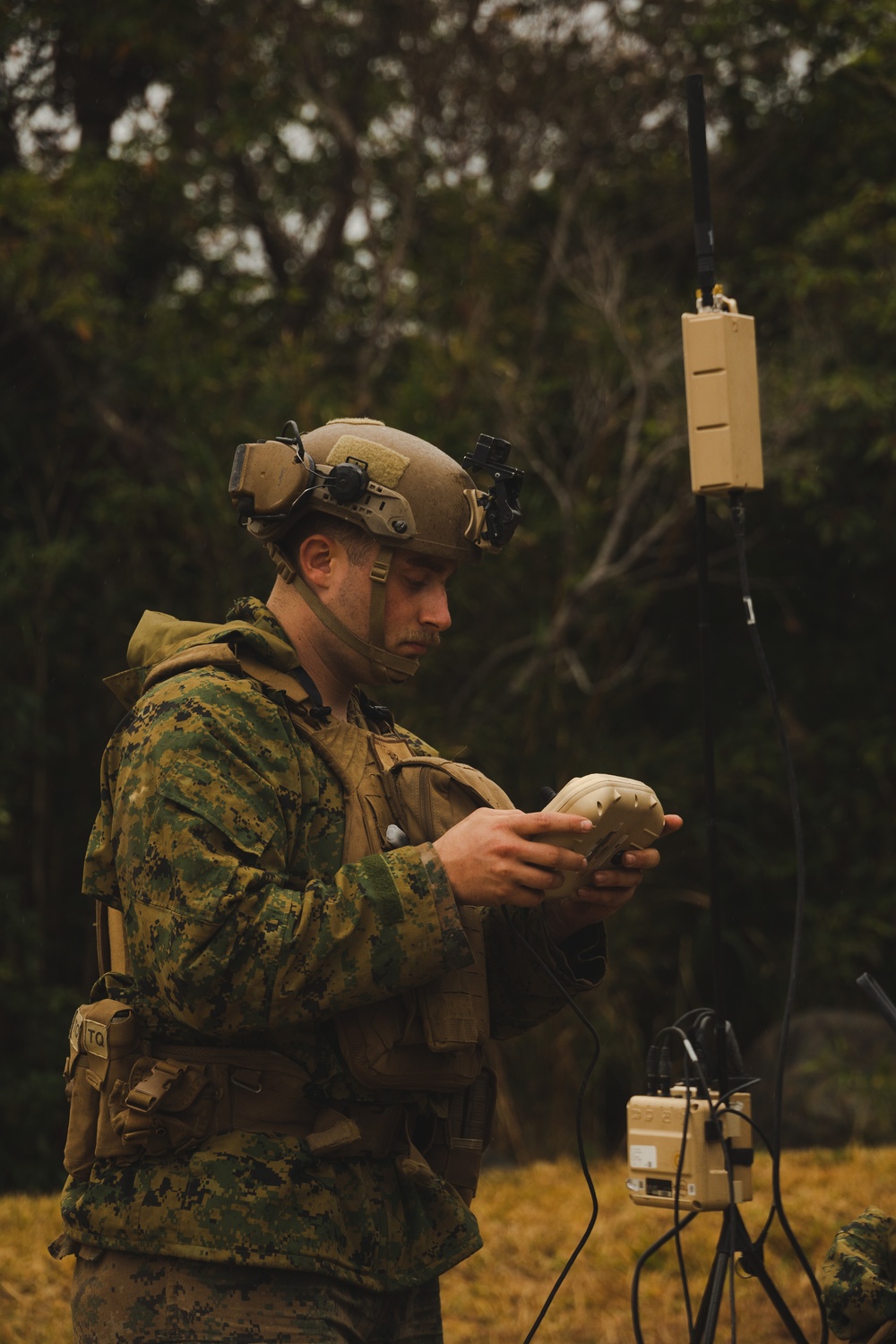 U.S. Marines with 31st MEU conduct motorized raid exercise