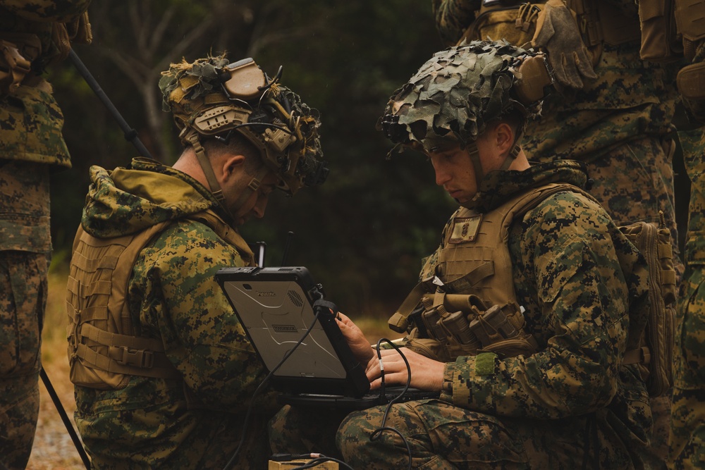 U.S. Marines with 31st MEU conduct motorized raid exercise