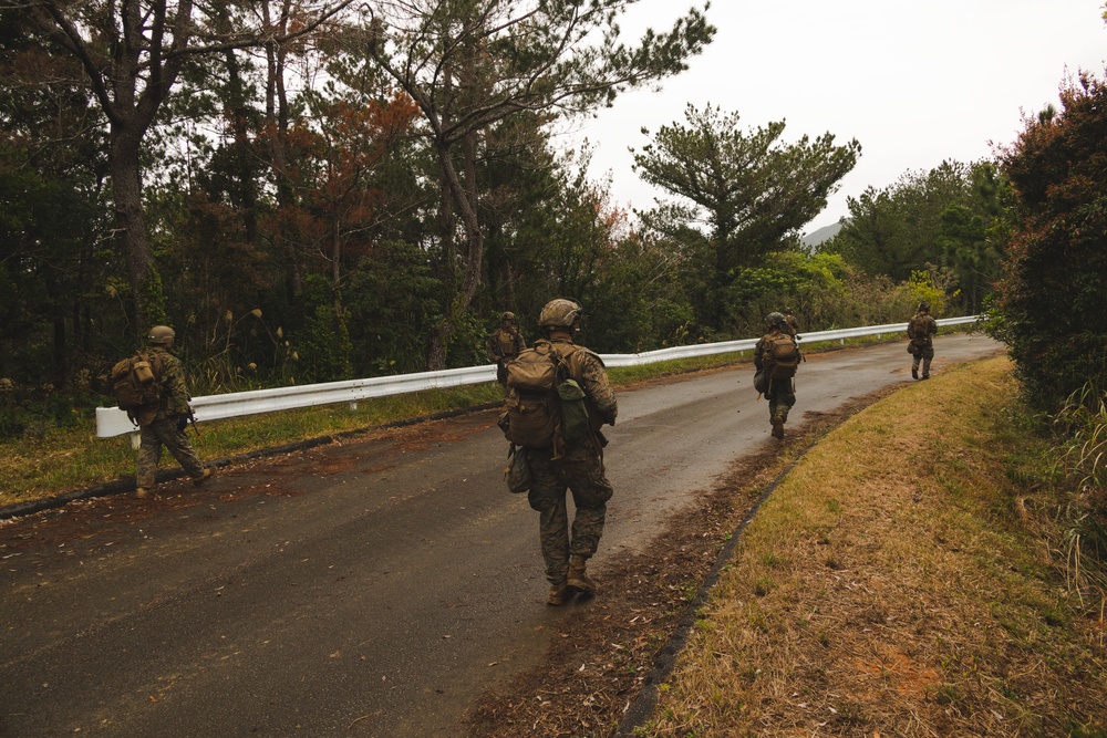 U.S. Marines with 31st MEU conduct motorized raid exercise