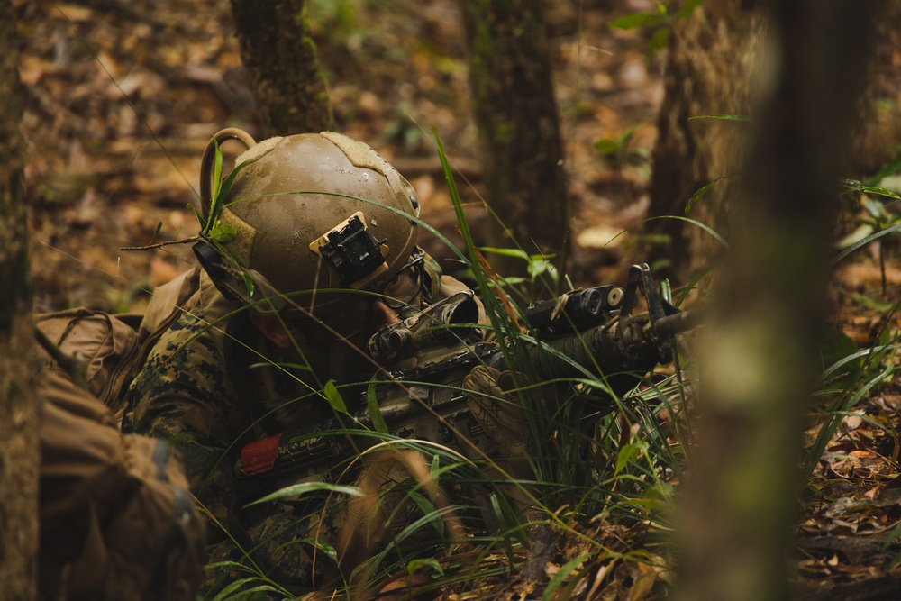 U.S. Marines with 31st MEU conduct motorized raid exercise