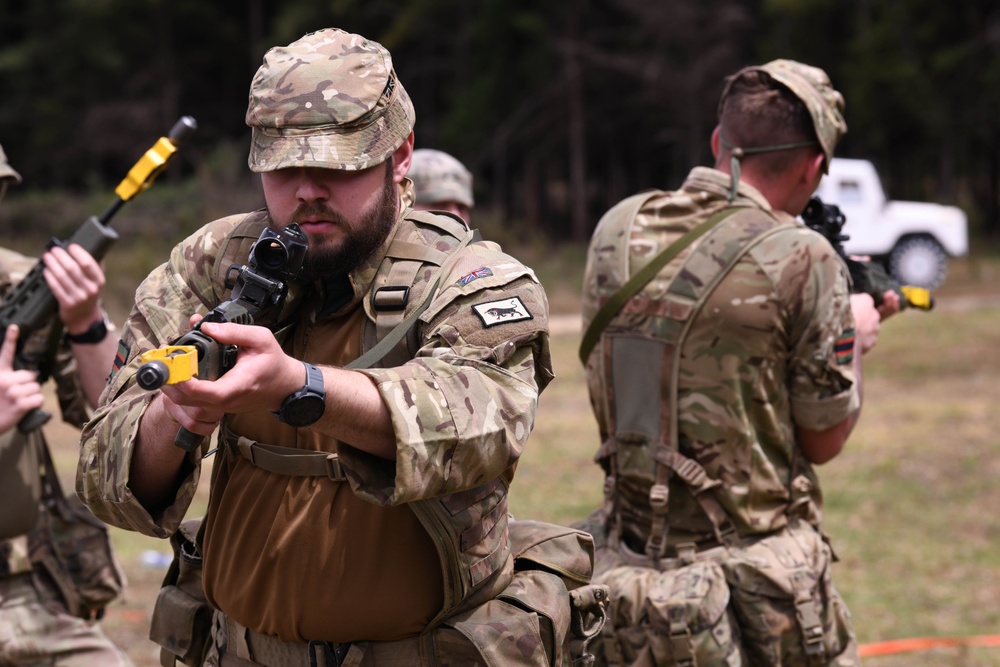 UK advisors prepare to conduct urban operations drills at Justified Accord