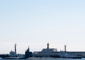USS Alexandria (SSN 757) Completes Scheduled Port Visit to  Busan