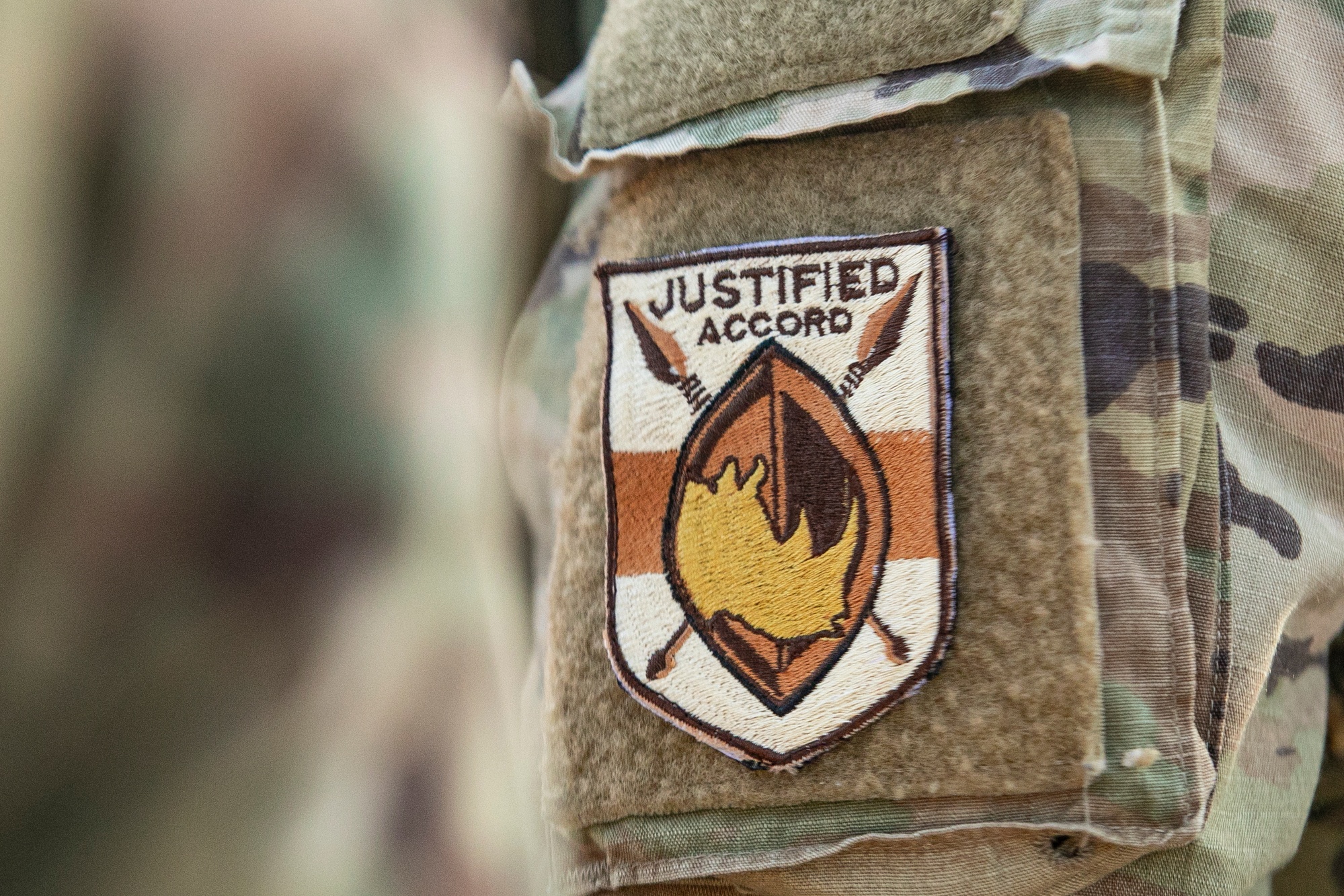DVIDS - Images - Multinational soldiers don the official