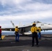 Carl Vinson Carrier Strike Group conducts flight operations with FS Charles De Gaulle