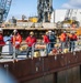 USS Cheyenne Dry Dock Flooding