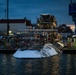 USS Cheyenne Undocking