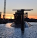 USS Cheyenne Dry Dock Flooding