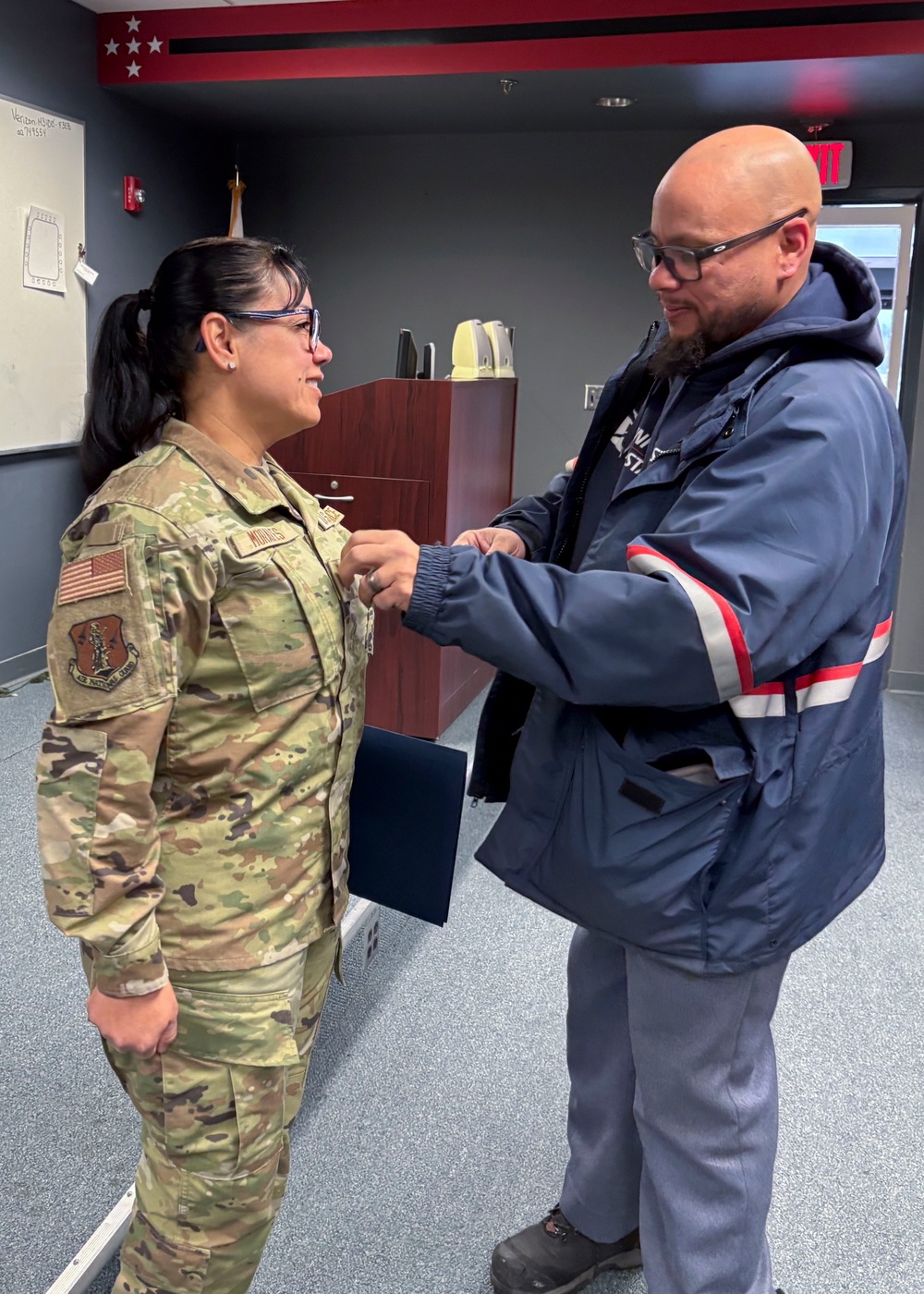 104th Fighter Wing promotes Morales to Senior Master Sergeant