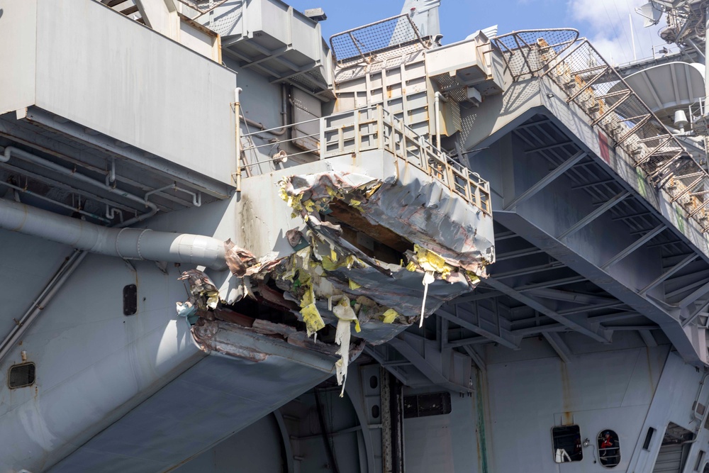 USS Harry S. Truman Involved in Collision at Sea