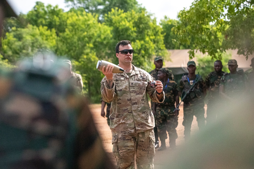 US, Tanzania conduct counter improvised explosive device training during Justified Accord 2025