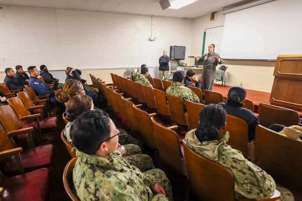 Air Department Indoctrination at PCU John F. Kennedy (CVN 79)