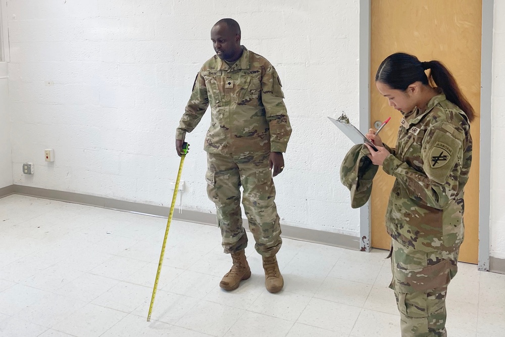 Joint Base McGuire-Dix-Lakehurst CBRN Defense Course Training. February 13, 2025.