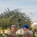 U.S. Army Sgt. Joshua Becher, West Virginia Army National Guard reenlists at the Qatar National Service Academy in Umm Salal Muhammed, Qatar Feb. 5, 2025.